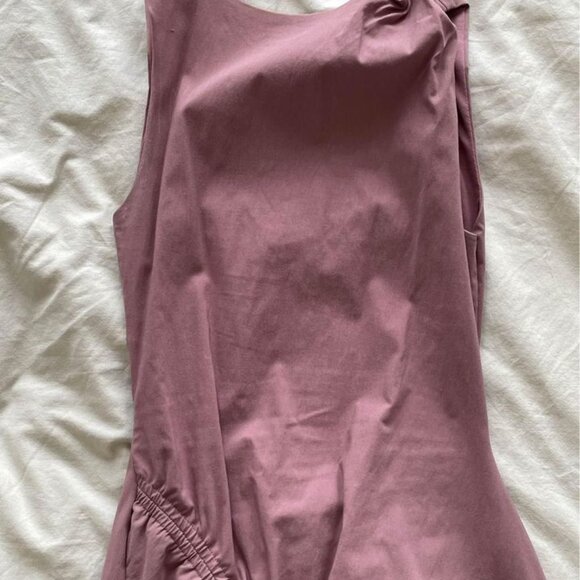 Zara Backless Mini Dress with Ruching - Picture 5 of 8